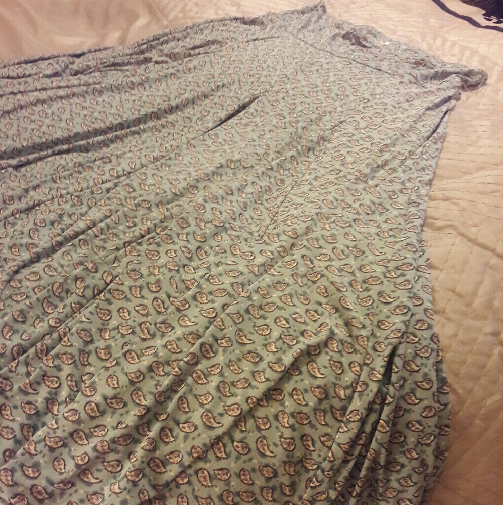 Beautiful,  fun Lapis Skirt