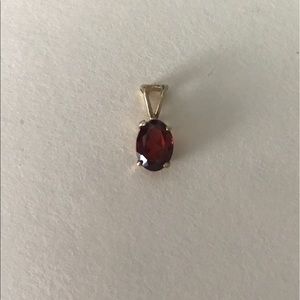 🛑SOLD🛑 10k Garnet Pendant - 1ct