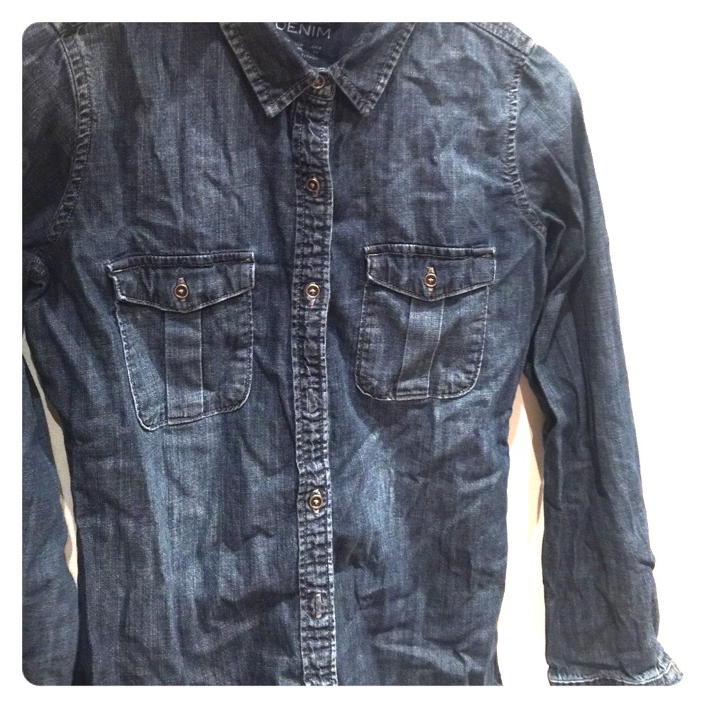 Denim shirt