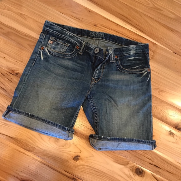 Big Star Pants - Big star medium wash denim shorts size 29