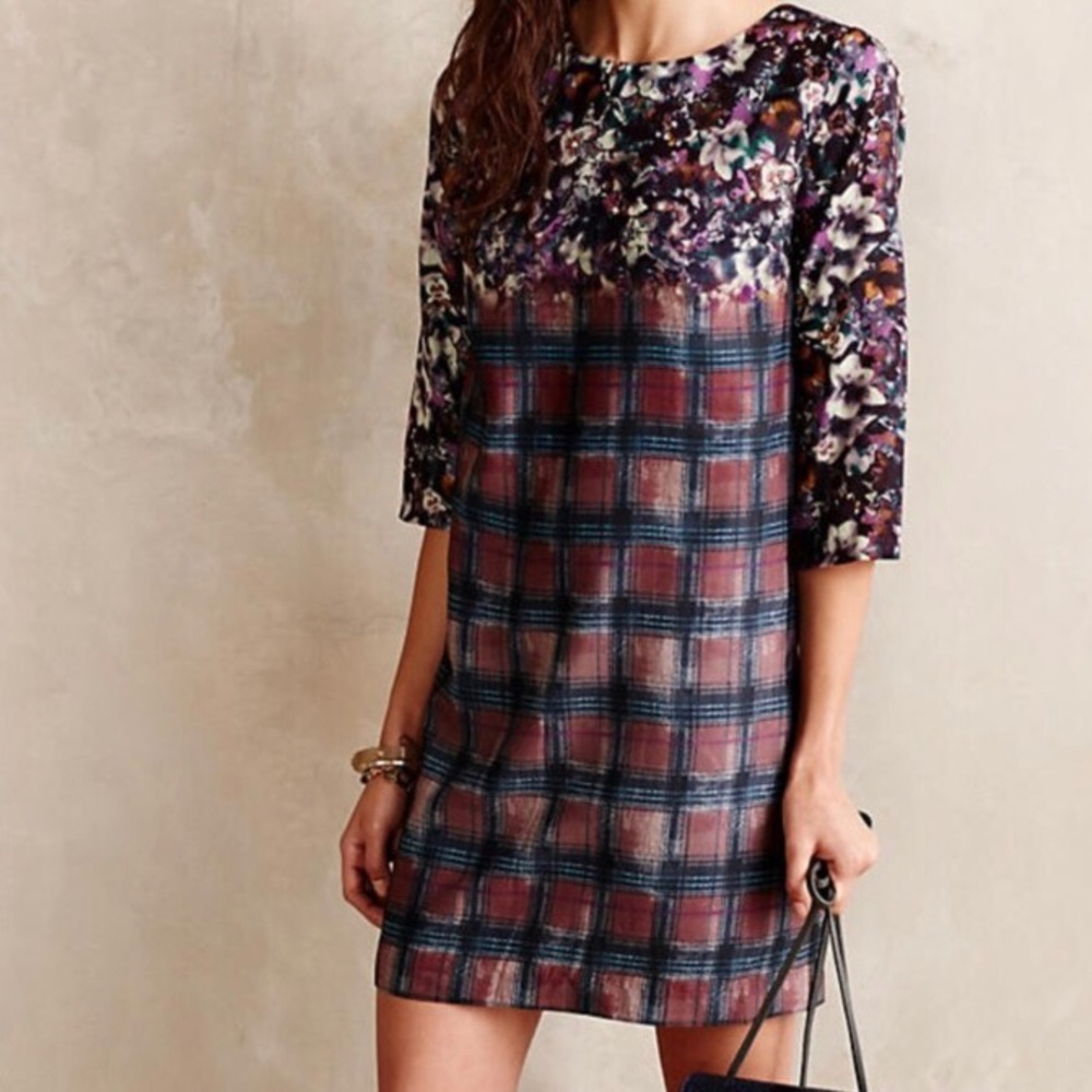 Windowbox Shift Dress