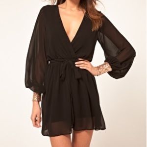 ASOS Black Dress Like New