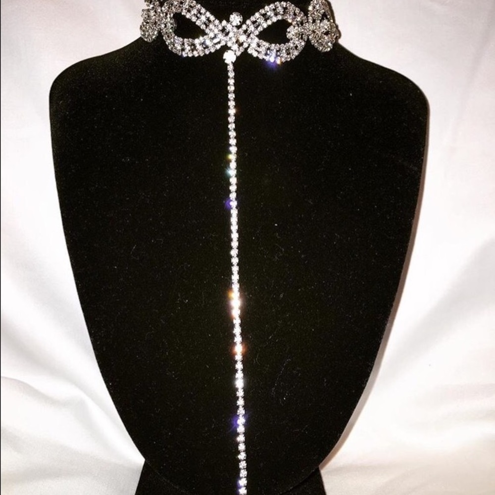 Rhinestone Choker