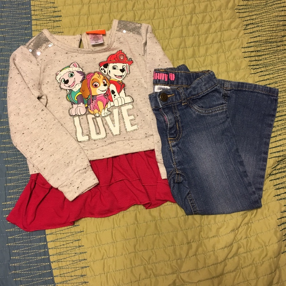 Outfit Paw Patrol Sweater w/ Skinny Jeans