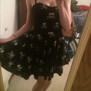 Gothic skull dress