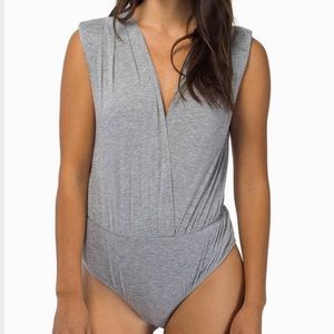 Tobi Gray Bodysuit NWOT