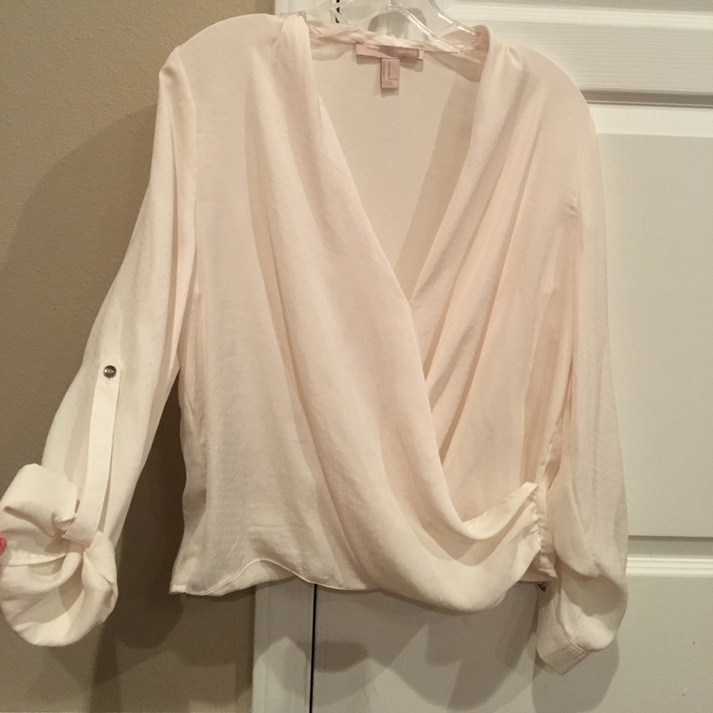 Cream blouse