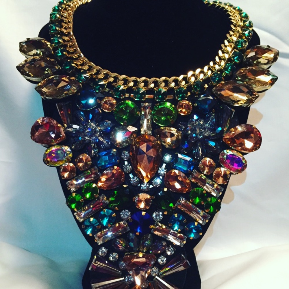 Multicolored Statement Necklace