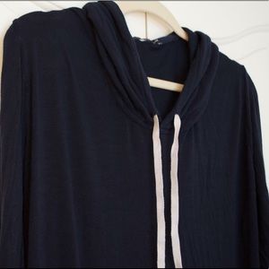 Brandy Melville Blue Robin Hoodie