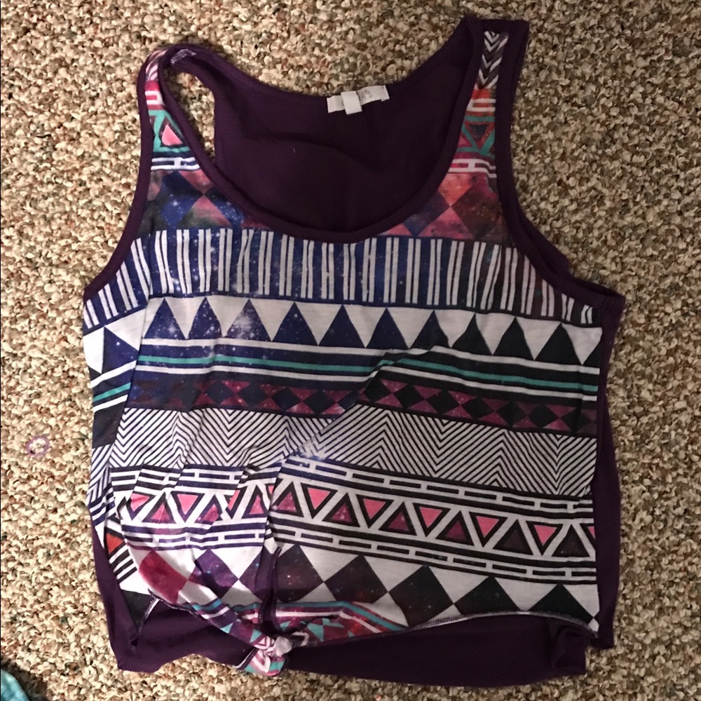 Galaxy Crop Top