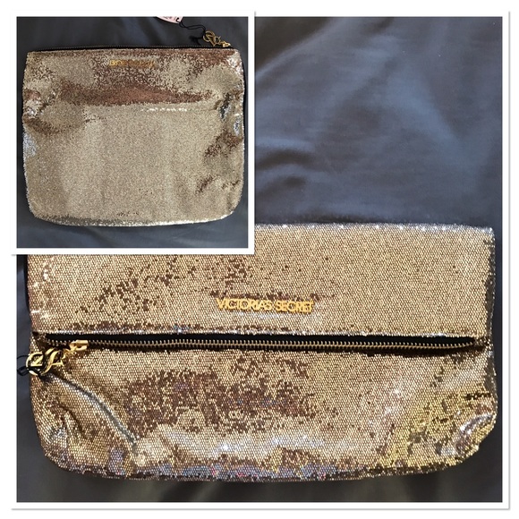 NWT Victoria's Secret sparkling clutch - Picture 2 of 4