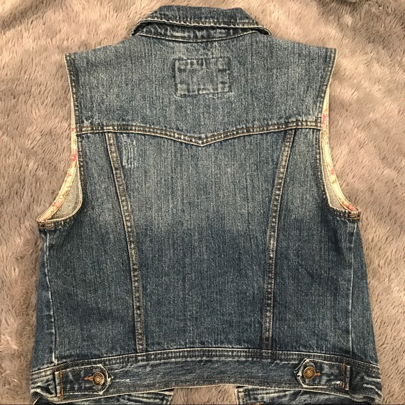 Forever 21 denim vest size Small - Picture 5 of 5