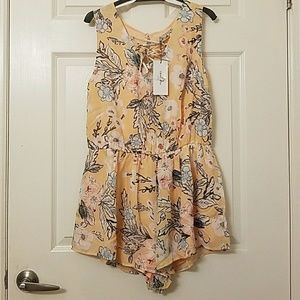 Christy & Co floral romper