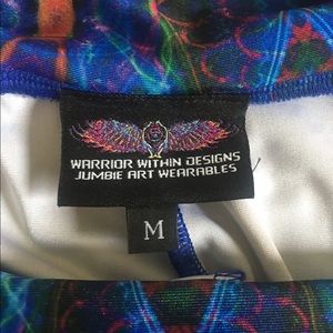 Jumbie Art Warrior Within Designs Leggings