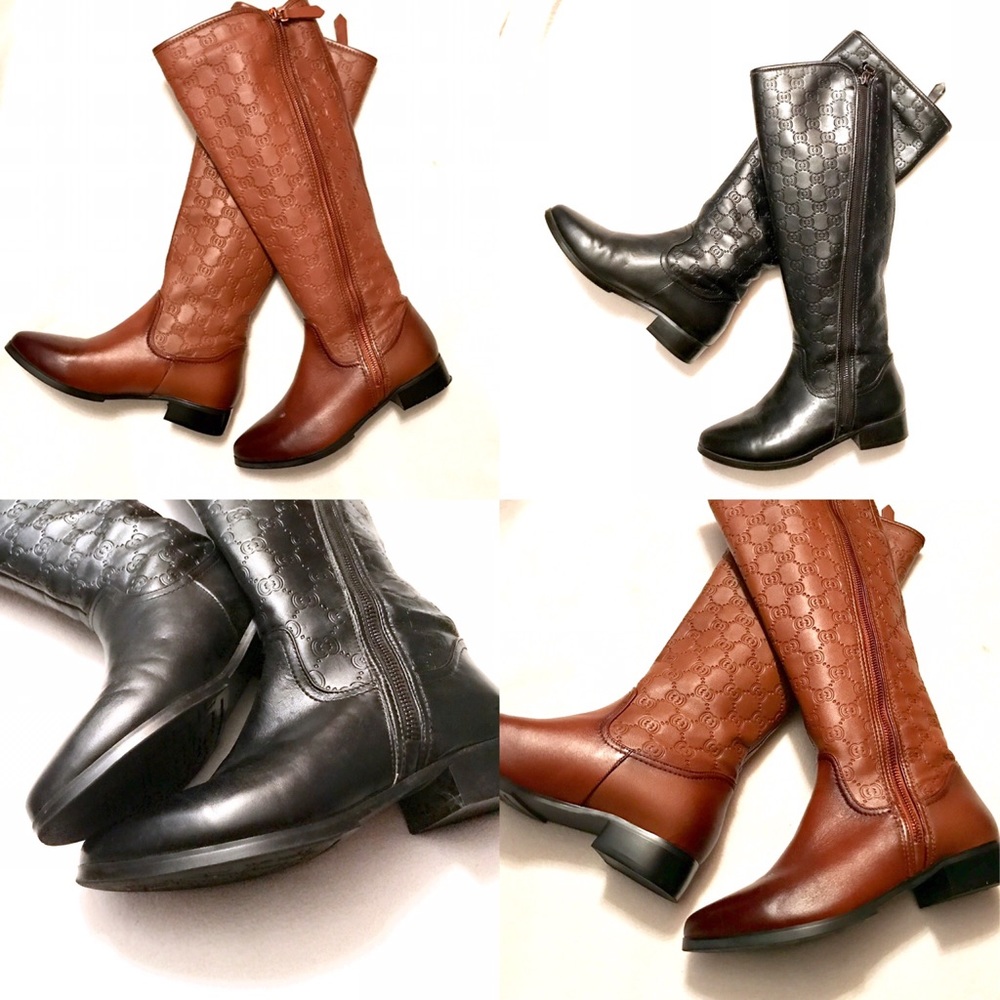 Vero Cuoio Knee High Leather Boots Sz 6.5