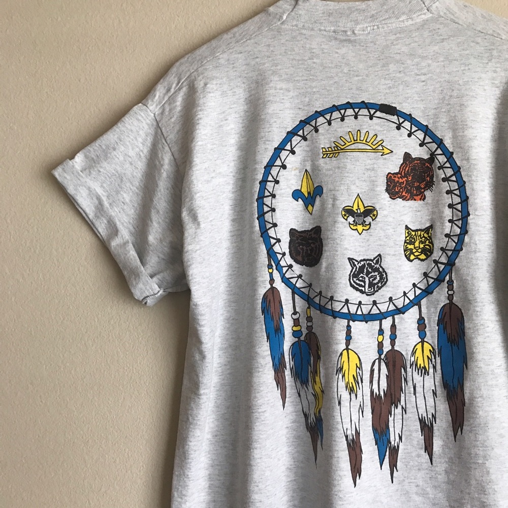 {Vintage} 80s Dreamcatcher Tee - Picture 1 of 6