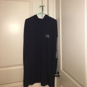 NWOT Vineyard Vines Swimsuit Hoodie Coverup Sz XL
