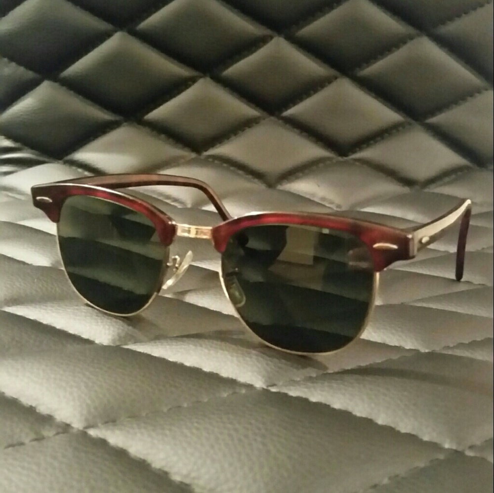 Vintage Ray-Ban B&L Clubmaster sunglasses W0366