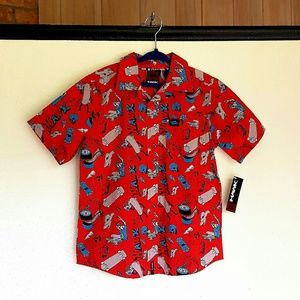 Tony Hawk Skull Skate Cartoon Novelty Shirt NWT