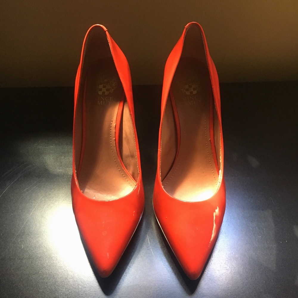 Vince Camuto Red Patent Pumps 👠