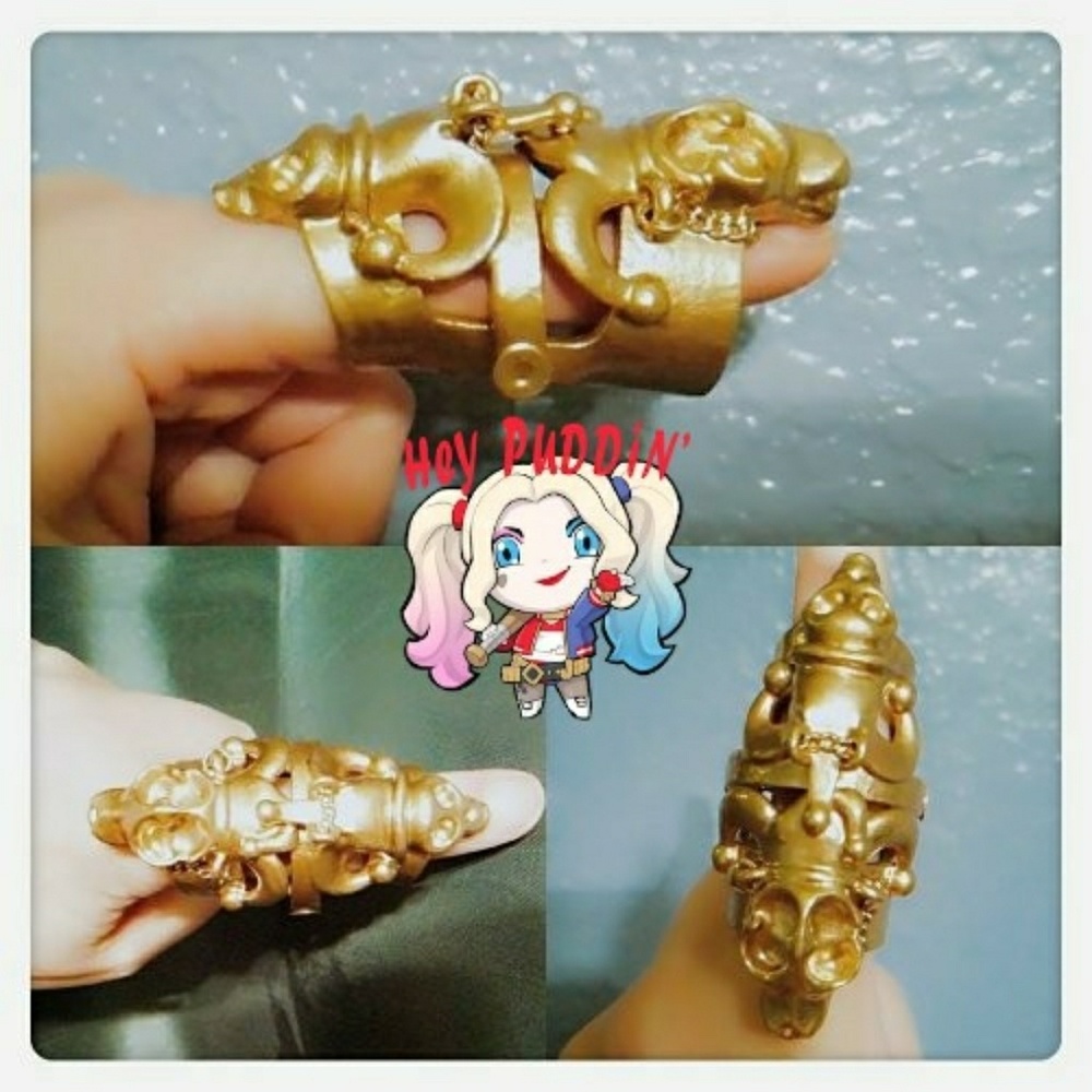 Harley Quinn Suicide Squad Inspired Hinge Ring