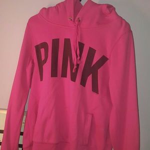 Pink hoodie