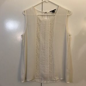 Beige tank top