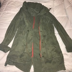 Military trench coat