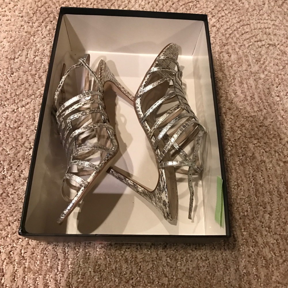 Adrianna Pappel Gladiator Heels NWOT