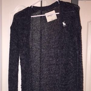 Abercrombie Navy Blue Cardigan