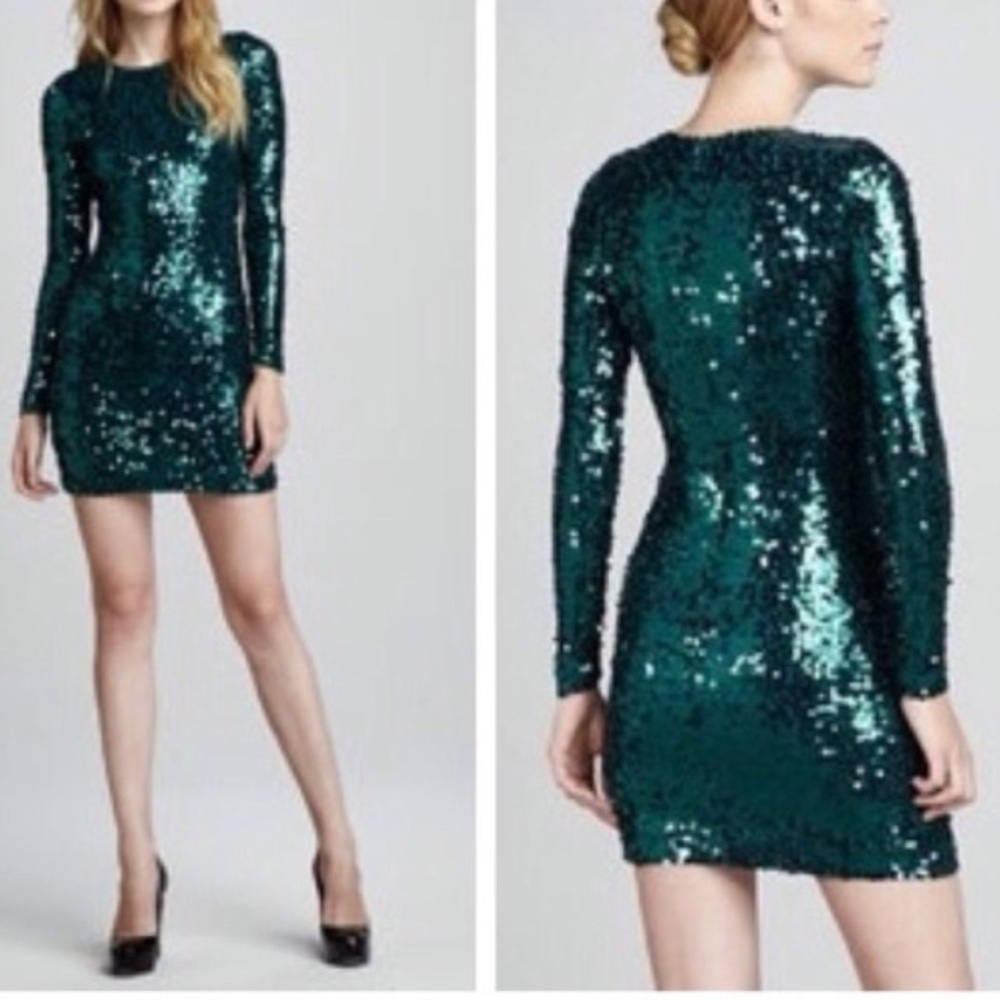 French Connection Sequined Cocktail Dress
