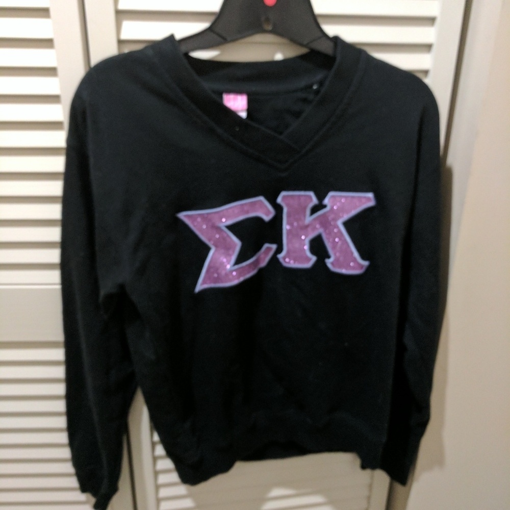 Glitter sigma kappa sweater