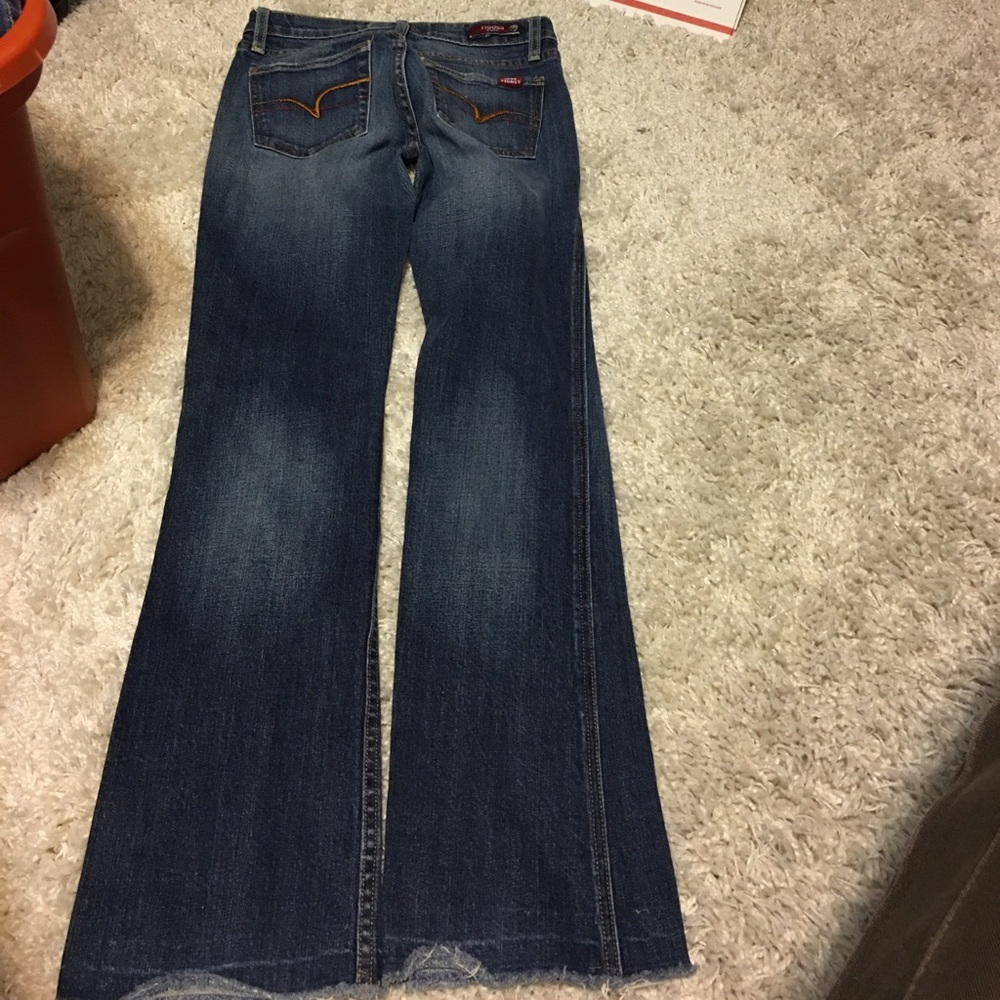 4/$50 Miss Vigoss Frayed jeans boho hippie