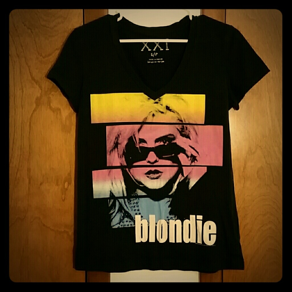 Blondie V-Neck T-Shirt (Like, vintage soft...)