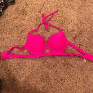 Neon Pink Victoria's Secret Swim Top!