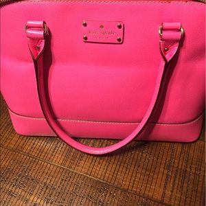 Kate Spade hot pink medium size tote.