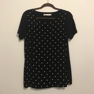 Fancy Polka Dot Tee