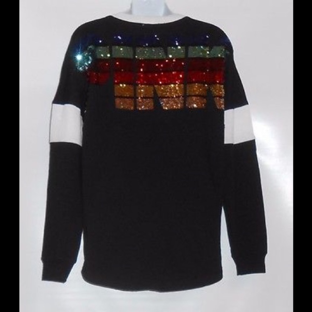 NWT Victoria Secret Rainbow Crew