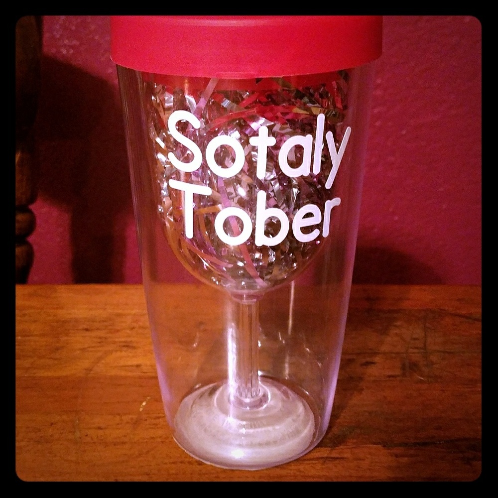 Wine glass to go