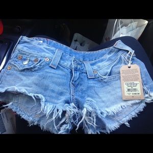True religion shorts