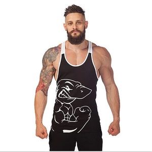 Men's Shark Muscle Tank