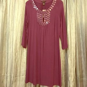 BCBG Max Azria Dress in Eggplant/Grape