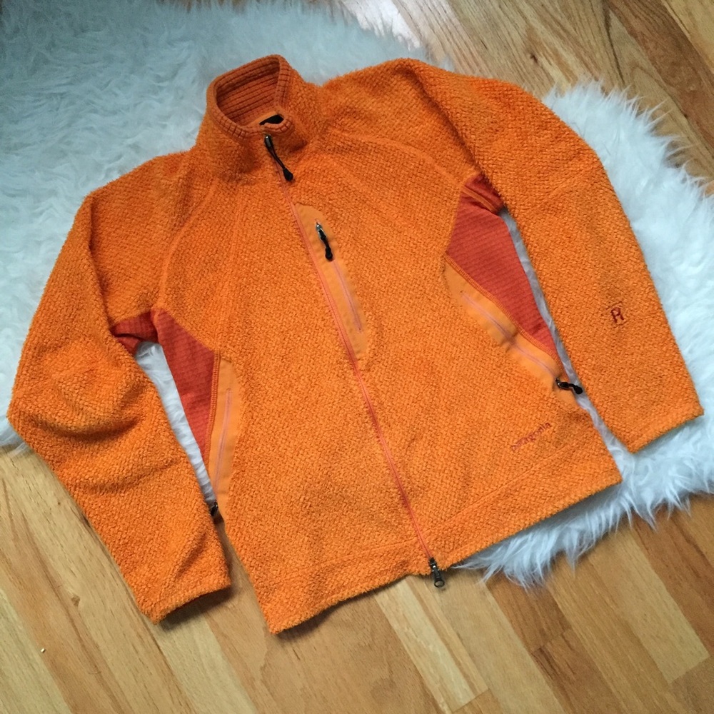 Patagonia Orange  Fleece Jacket