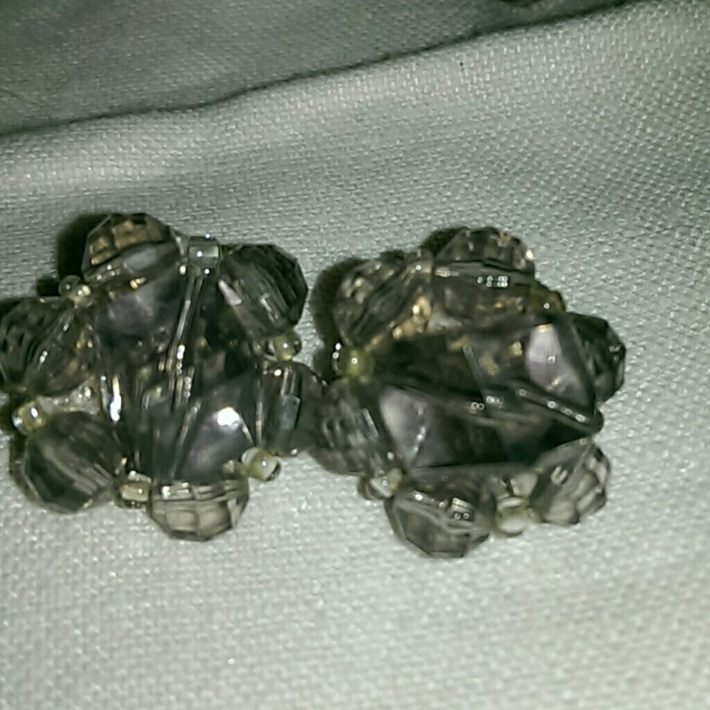 Vintage earrings-signed Western Germany