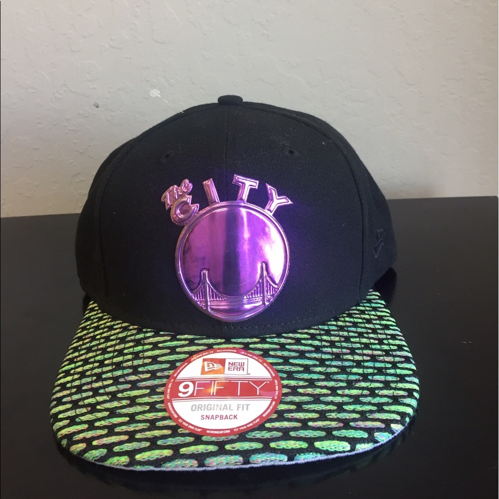 New Era 9Fifty 2016 Warriors Oil Tricked Hat