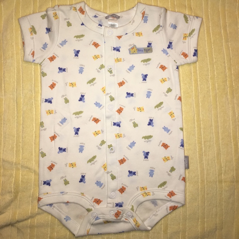 NWT - Carter's "tiger & alligator" creeper