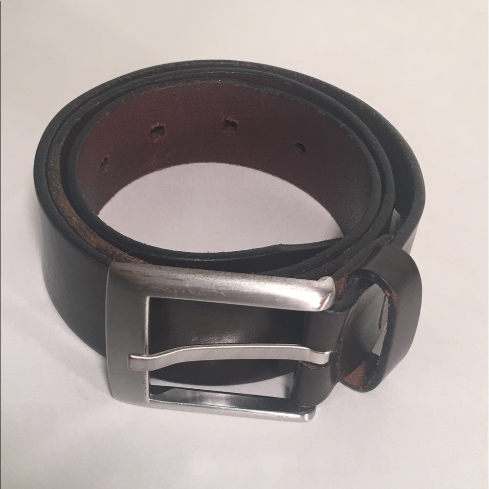 Banana Republic Dark Brown Leather Belt