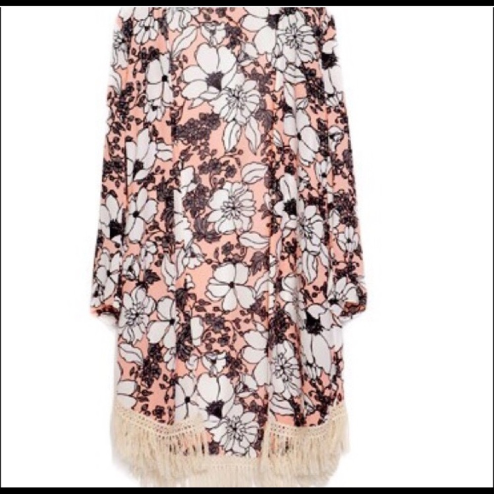Zara floral kimono
