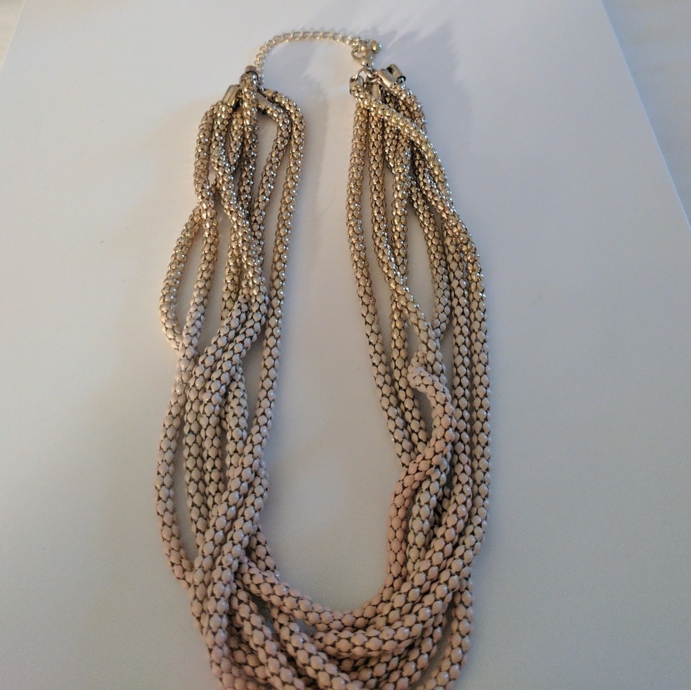 Pink & Gold ombré necklace