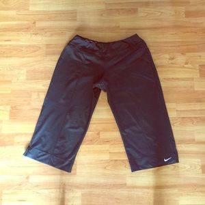 Nike Black Capri Pants